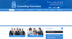 Desktop Screenshot of counselingassociates.com