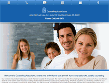 Tablet Screenshot of counselingassociates.com